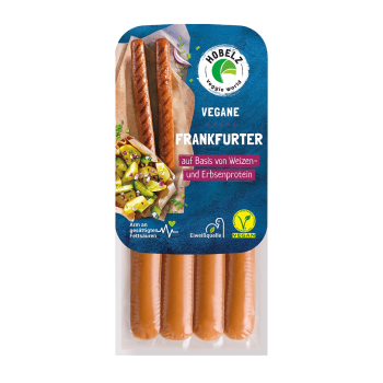 Vegan Frankfurter 180g, Hobelz