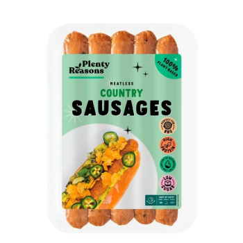 Meatless Country sousages...