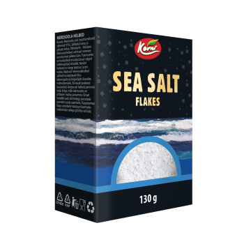 Sea salt flakes, 130g, Korni