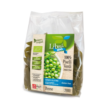 Organic green pea pasta...