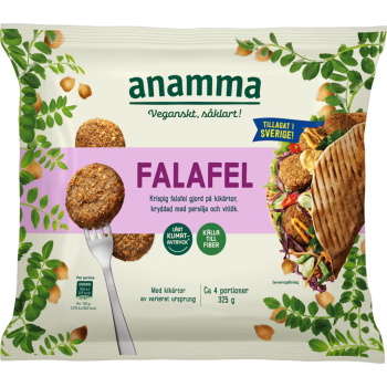 Saldēti falafeli, 325g Anamma