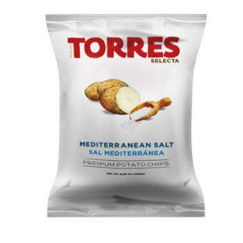 Potato chips with sea salt,...