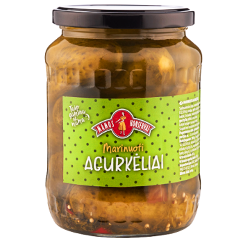 Pickled cucumbers (6-9 cm),...