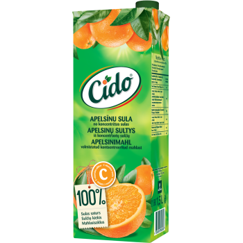 Orange juice CIDO 100% 1L